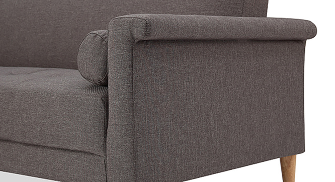 Dalton Sofa Cum Bed(Dark Grey)